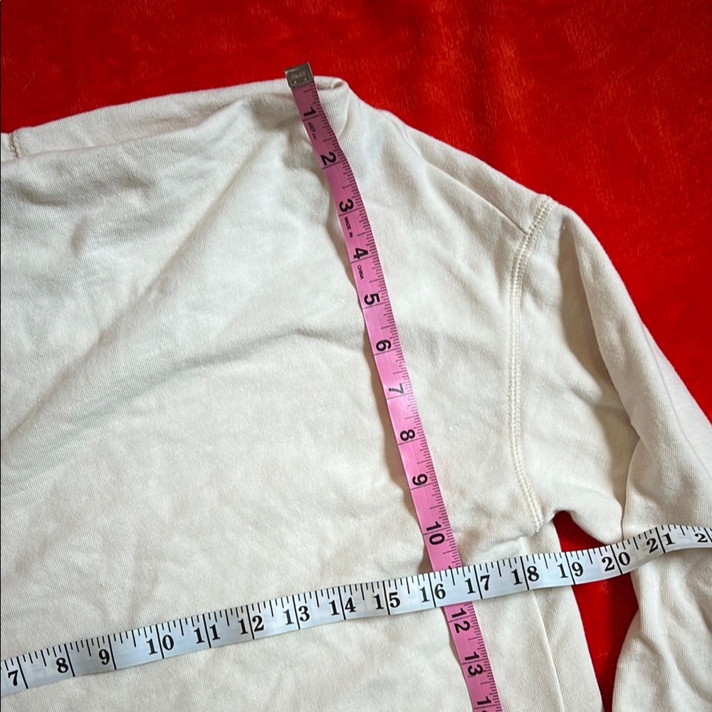 Pilcro Cream Sweatshirt - Picture 5 of 10